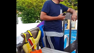 Teenage eating SIX BIGS Baneful MUFFIN